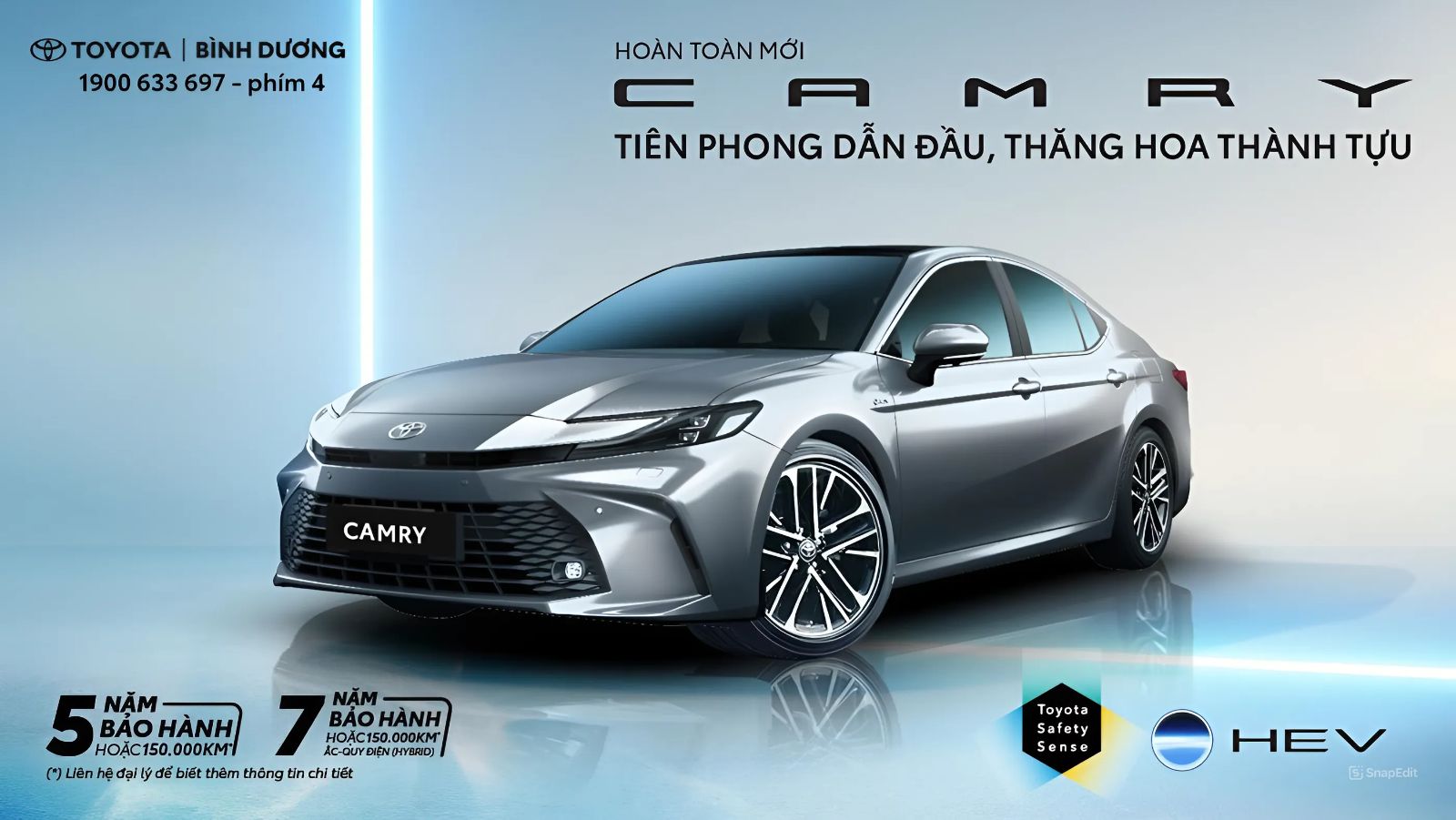 CHÍNH THỨC RA MẮT TOYOTA CAMRY MỚI THẾ HỆ THỨ 5