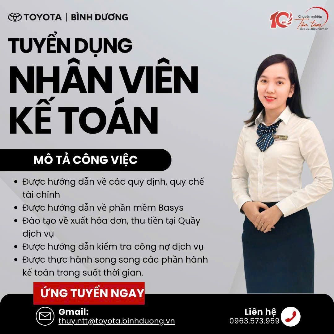 Tuyển dụng nhân viên kế toán