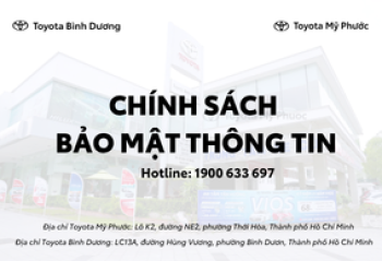 CHÍNH SÁCH BẢO MẬT DỮ LIỆU CÁ NHÂN