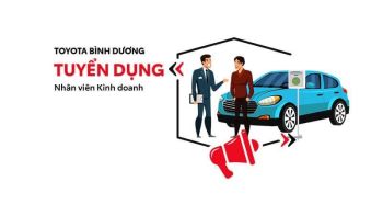 Toyota Bình Dương Tuyển Dụng Nhân Viên Kinh Doanh