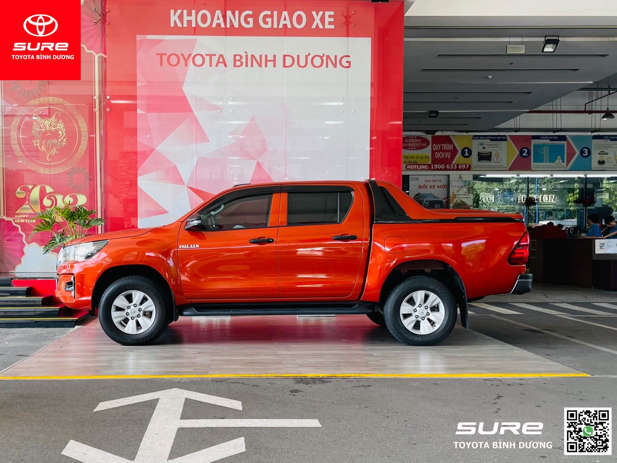 [Xe Cũ] Toyota Hilux 2.4E AT 2019