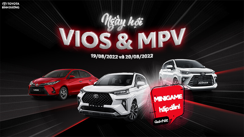 Ngày hội VIOS & MPV - Toyota Bình Dương